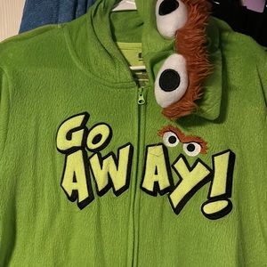 Sesame Street Oscar the Grouch Onesie